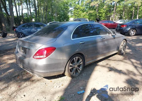 2016 Mercedes-Benz C 300 Luxury/Sport from USA, damaged, VIN WDDWF4JBXGR155652